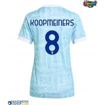 Ženski Nogometni dresi Juventus Teun Koopmeiners #8 Gostujoči 2025-26 Kratek Rokav